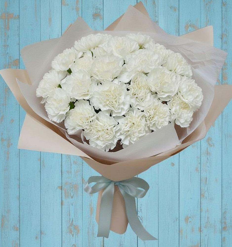 Букет цветов из: Гвоздики в Иншинский