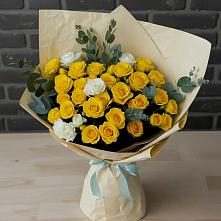 Букет цветов из:  Розы в Иншинский