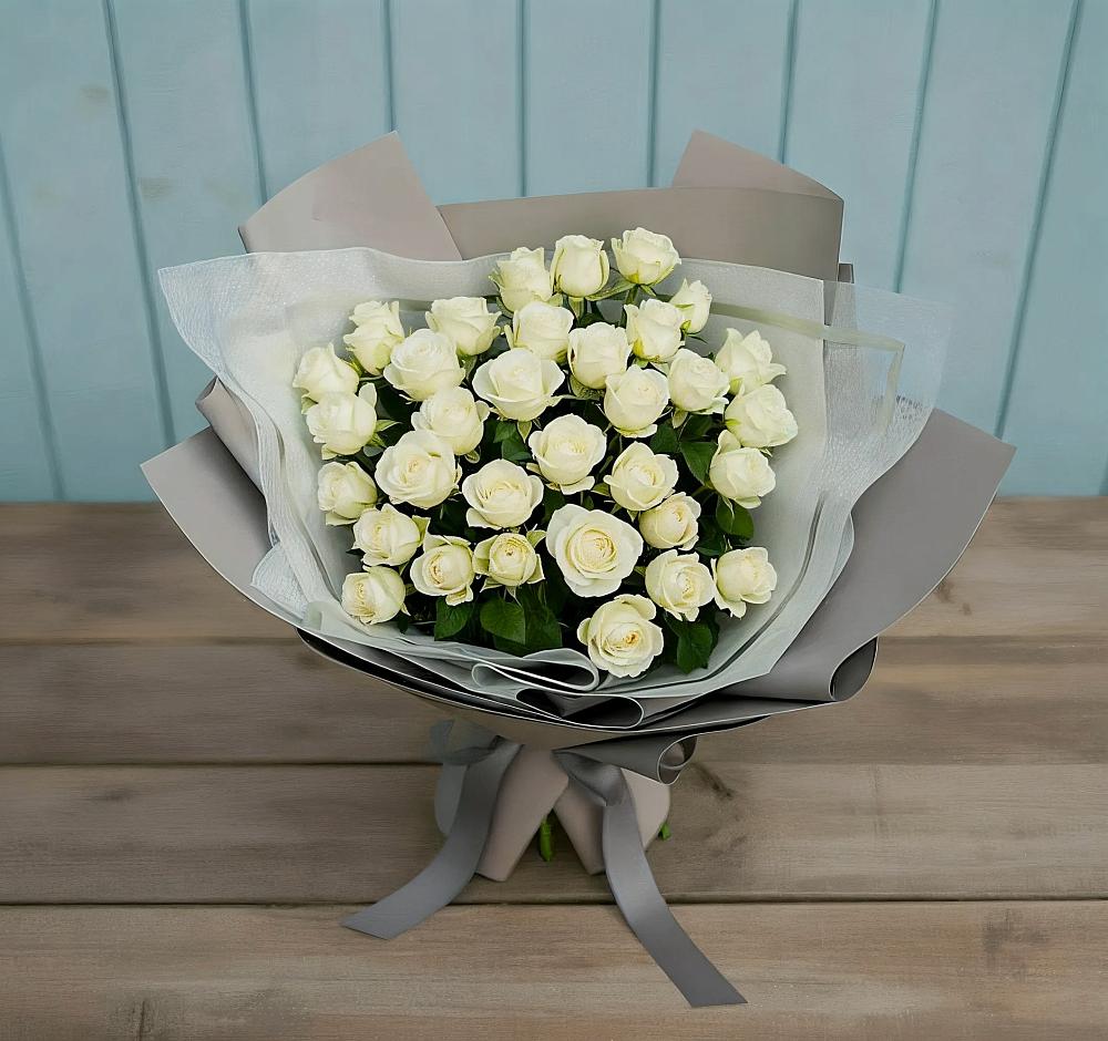Букет Белоснежная нежность в Иншинский