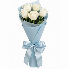 Букет 5 Белых роз Проуд #REPLACE_PRED# Иншинский
