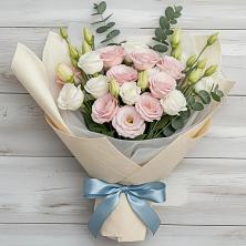 Букет цветов из:  Лизиантусы в Иншинский