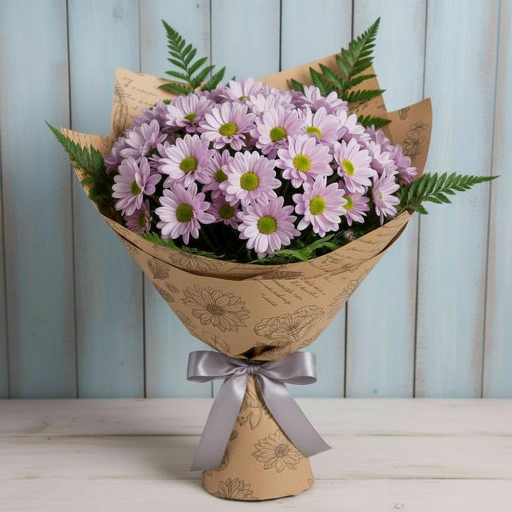 Букет цветов из: Хризантемы в Иншинский