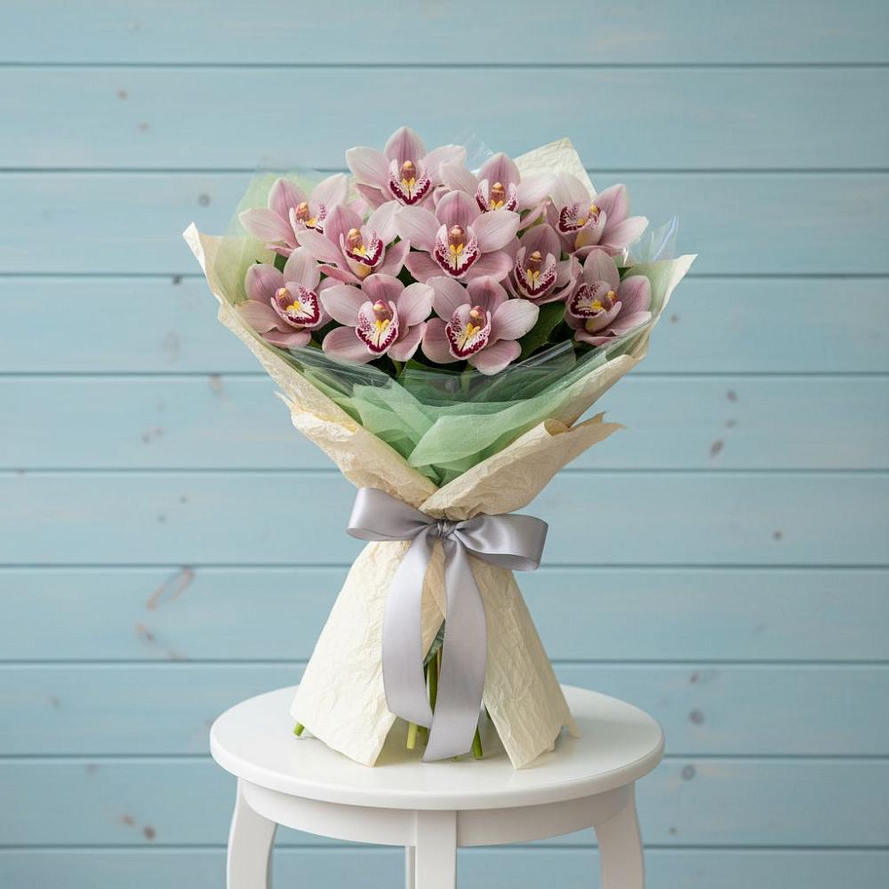 Букет цветов из: Орхидеи и Розы в Иншинский