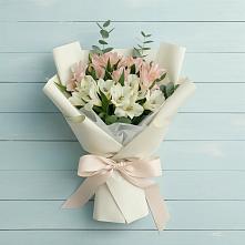 Букет цветов из:  Альстромерии в Иншинский