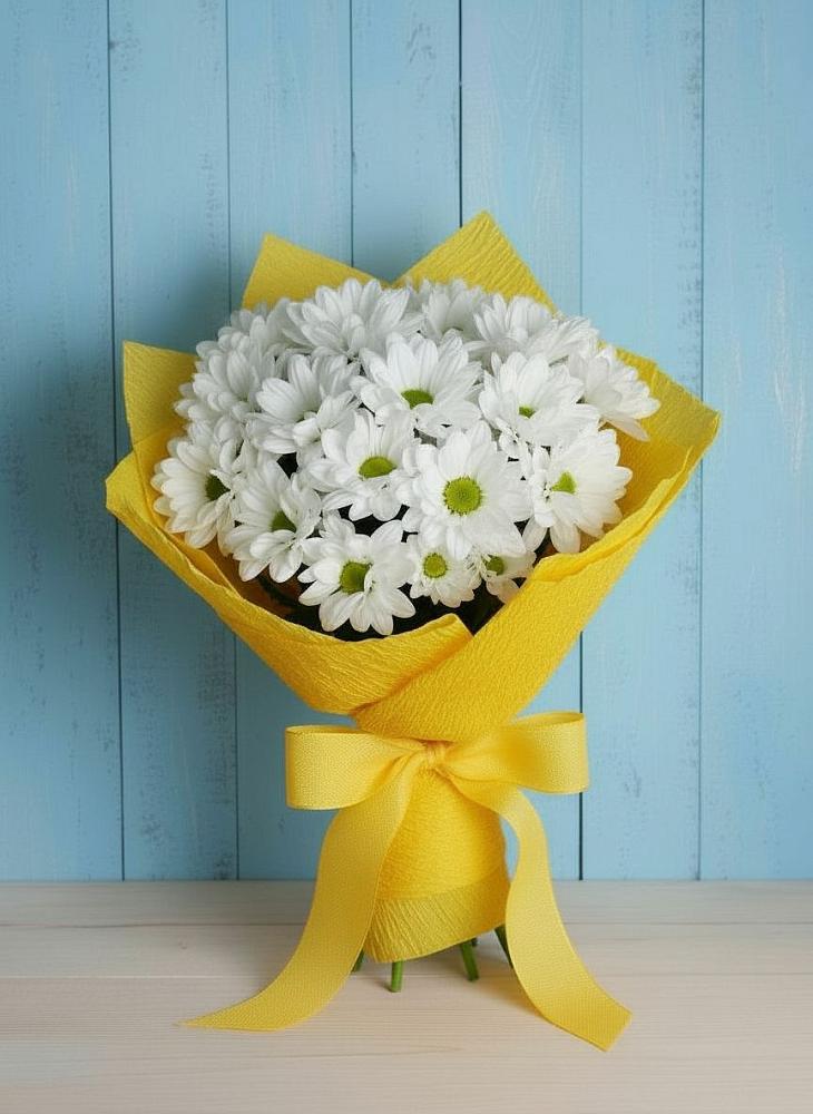 Букет цветов из: Хризантемы в Иншинский