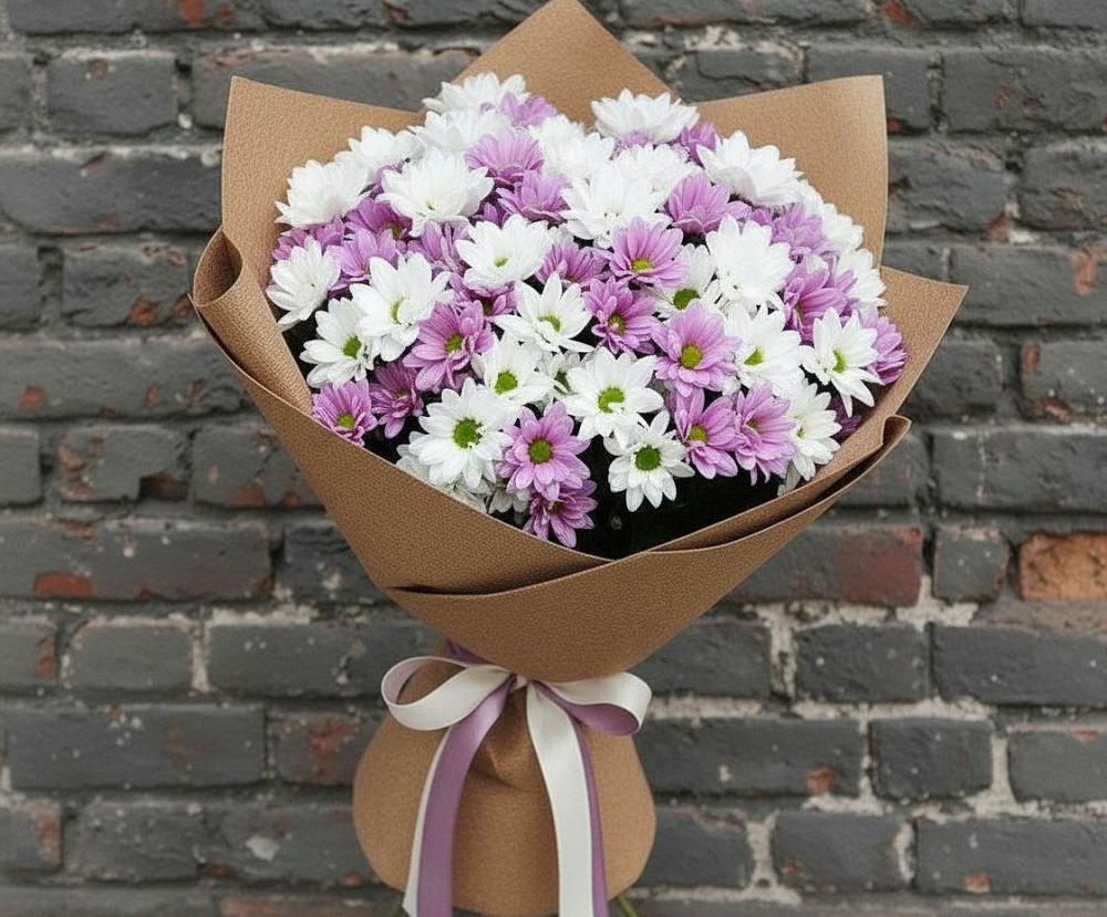 Букет цветов из: Хризантемы в Иншинский
