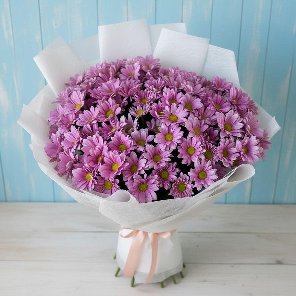 Букет цветов из: Хризантемы в Иншинский