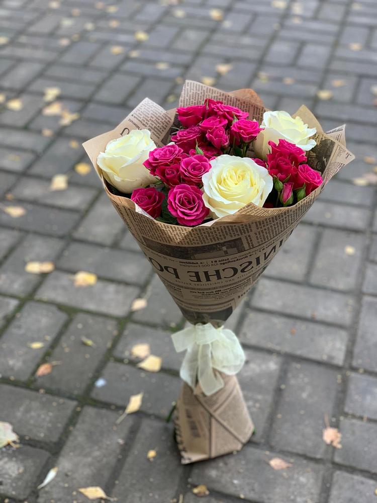 Букет цветов из: Розы в Иншинский