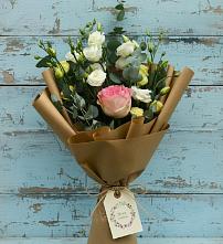 Букет цветов из:  Розы и Лизиантусы #REPLACE_PRED# Иншинский